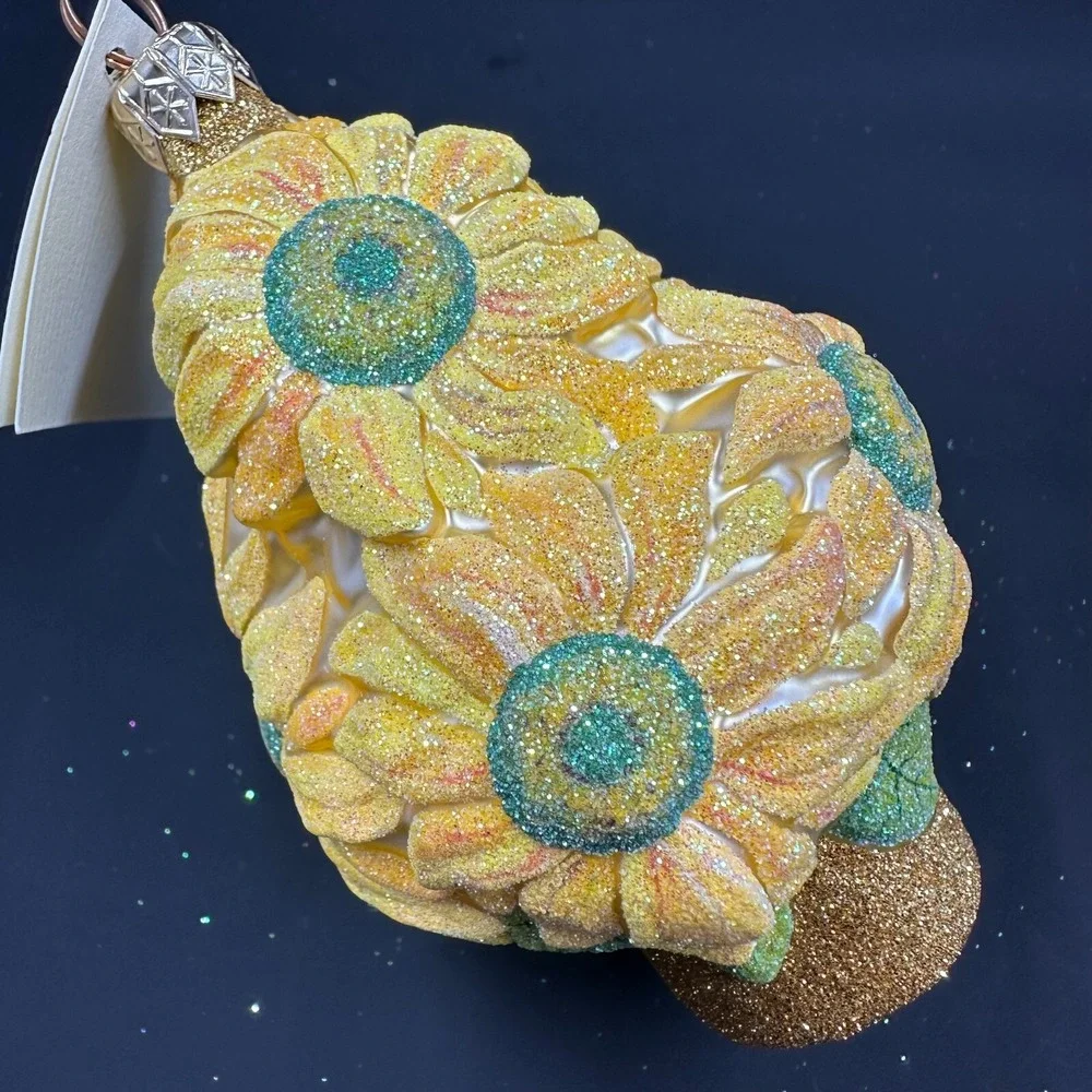 2001 Patricia Breen Sunflower Topiary Vincent Van Gogh 4.33